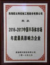 具有影響力企業(yè)獎